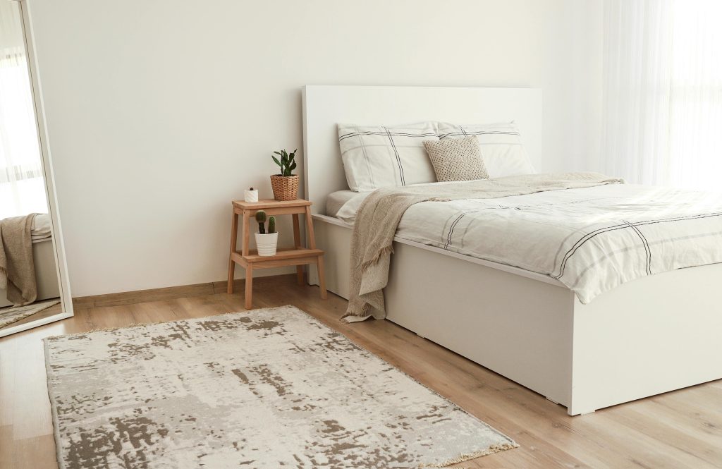 white bedroom